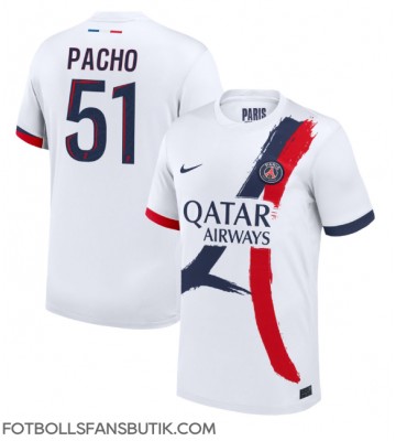 Paris Saint-Germain Willian Pacho #51 Replika Bortatröja 2024-25 Kortärmad